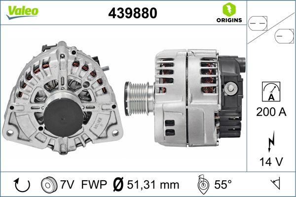 439880 VALEO Генератор