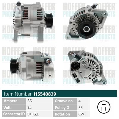 H5540839 HOFFER Генератор