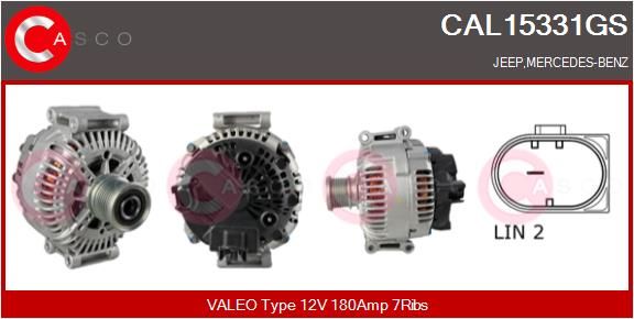 CAL15331GS CASCO Генератор