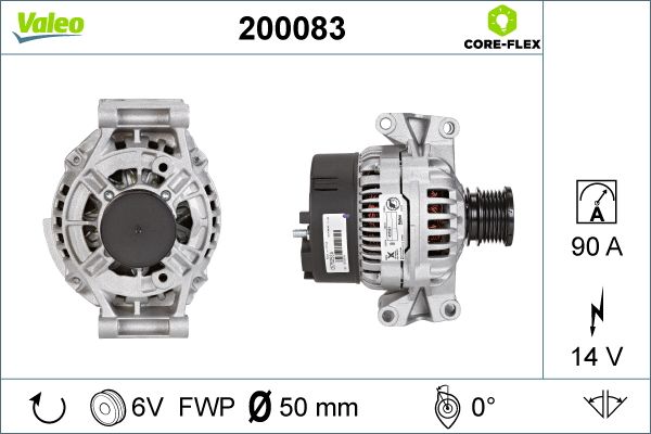 200083 VALEO Генератор