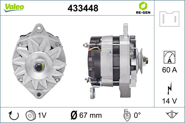 433448 VALEO Генератор