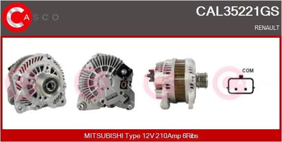 CAL35221GS CASCO Генератор