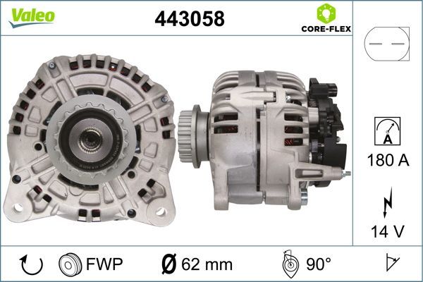 443058 VALEO Генератор