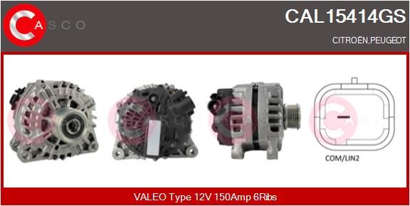CAL15414GS CASCO Генератор