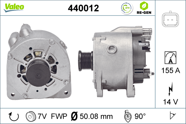 440012 VALEO Генератор