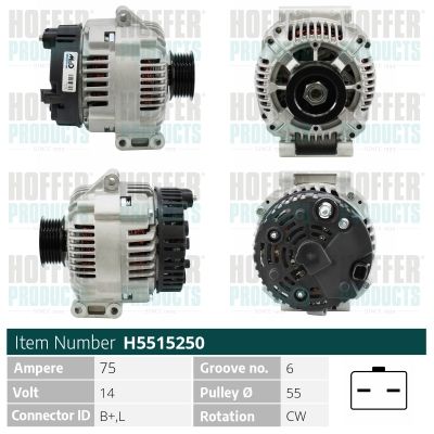 H5515250 HOFFER Генератор