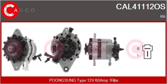 CAL41112OS CASCO Генератор