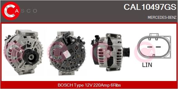 CAL10497GS CASCO Генератор