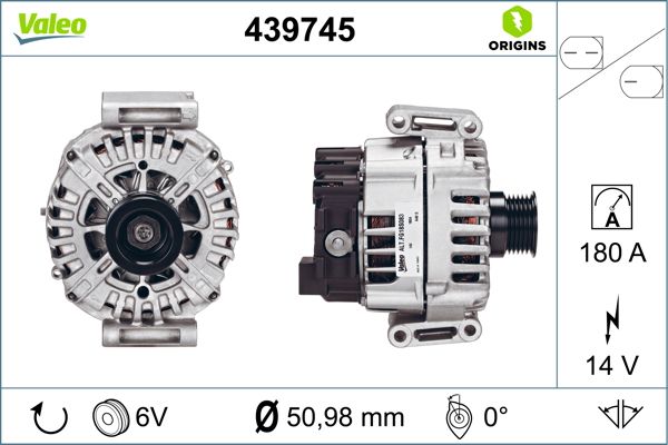 439745 VALEO Генератор