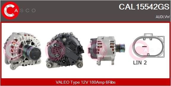 CAL15542GS CASCO Генератор