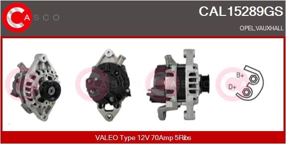 CAL15289GS CASCO Генератор