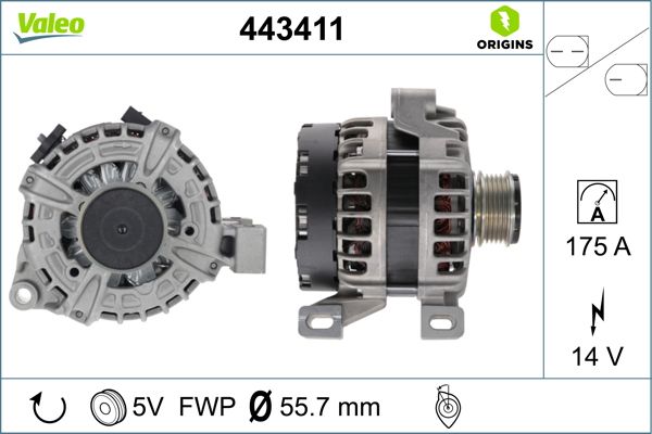 443411 VALEO Генератор