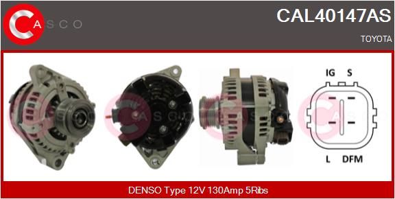CAL40147AS CASCO Генератор