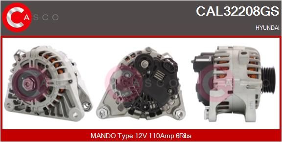 CAL32208GS CASCO Генератор