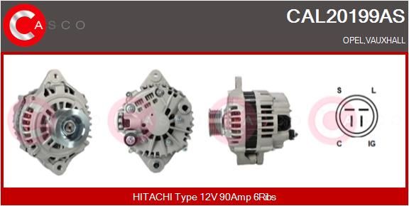 CAL20199AS CASCO Генератор