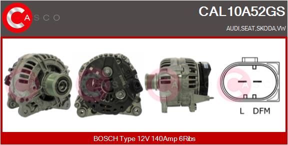 CAL10A52GS CASCO Генератор
