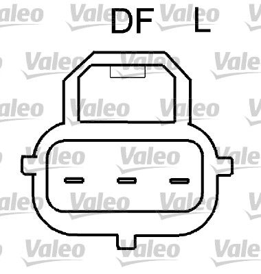 437585 VALEO Генератор