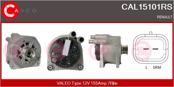 CAL15101RS CASCO Генератор