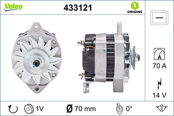 433121 VALEO Генератор