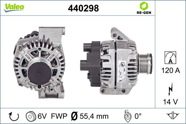 440298 VALEO Генератор