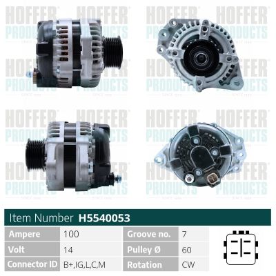 H5540053 HOFFER Генератор