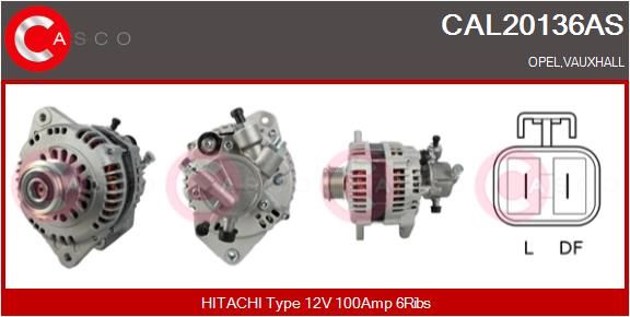 CAL20136AS CASCO Генератор