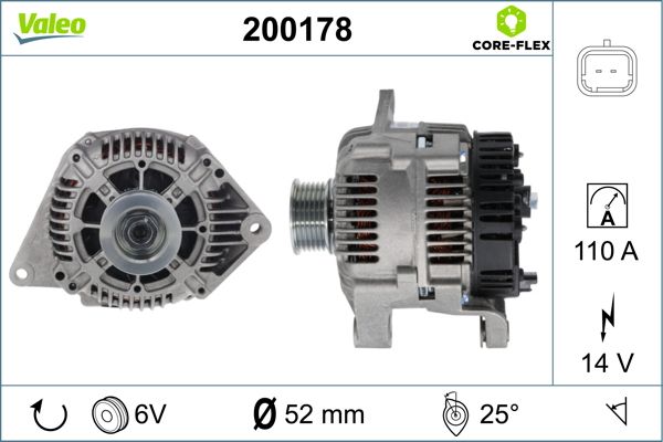 200178 VALEO Генератор