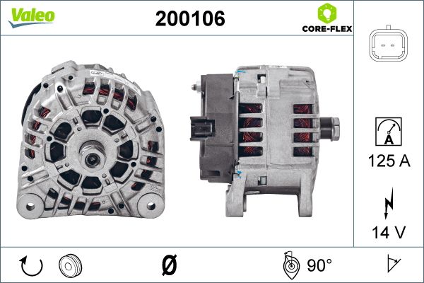 200106 VALEO Генератор