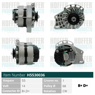H5530036 HOFFER Генератор