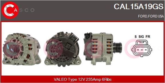 CAL15A19GS CASCO Генератор