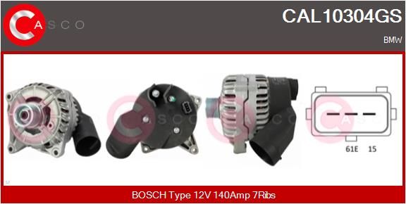 CAL10304GS CASCO Генератор