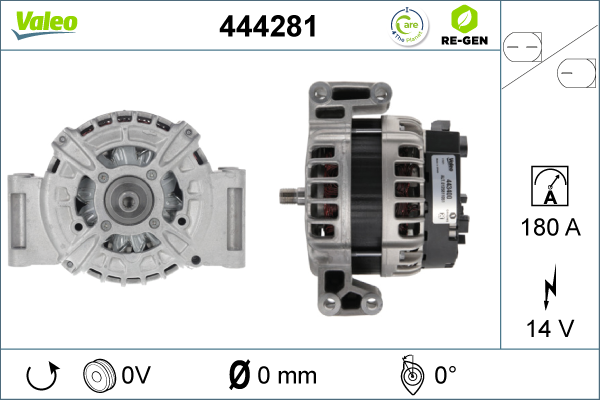 444281 VALEO Генератор
