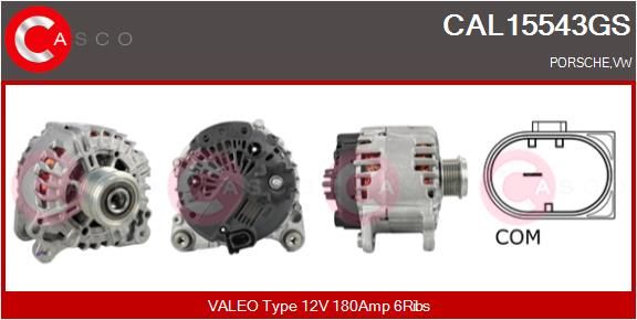 CAL15543GS CASCO Генератор
