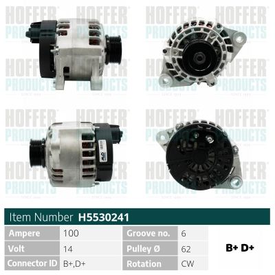 H5530241 HOFFER Генератор