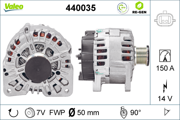 440035 VALEO Генератор