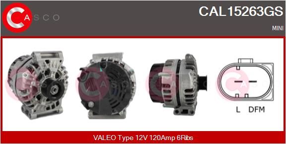 CAL15263GS CASCO Генератор