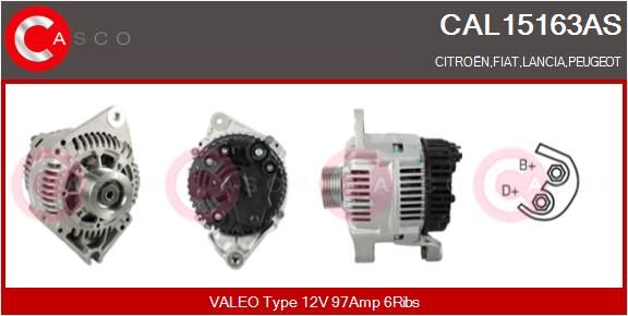 CAL15163AS CASCO Генератор