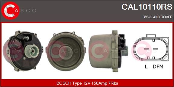 CAL10110RS CASCO Генератор