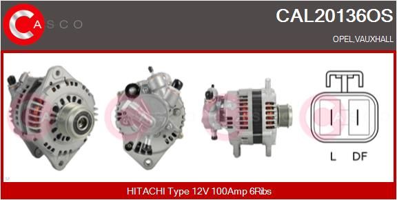 CAL20136OS CASCO Генератор
