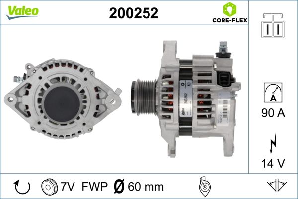 200252 VALEO Генератор