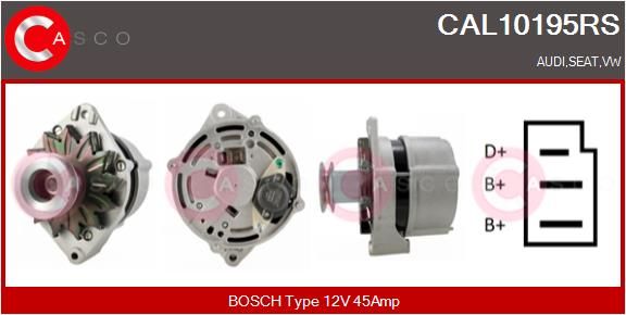 CAL10195RS CASCO Генератор