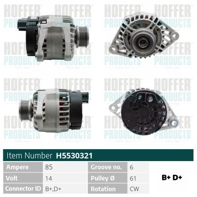 H5530321 HOFFER Генератор