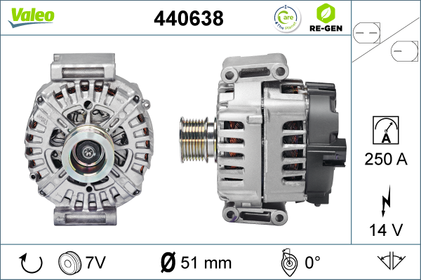 440638 VALEO Генератор