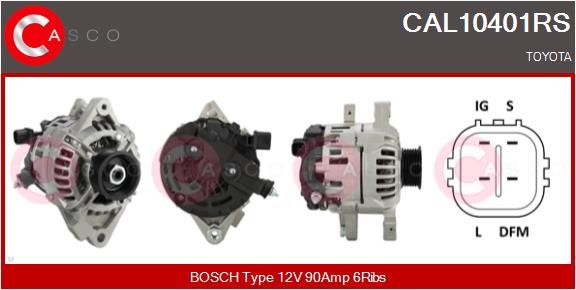 CAL10401RS CASCO Генератор