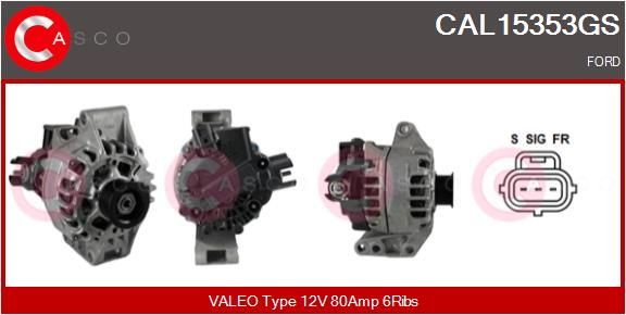 CAL15353GS CASCO Генератор