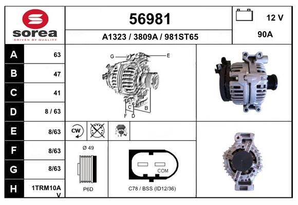 56981 EAI Генератор