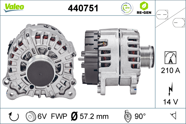 440751 VALEO Генератор