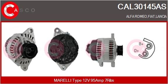CAL30145AS CASCO Генератор