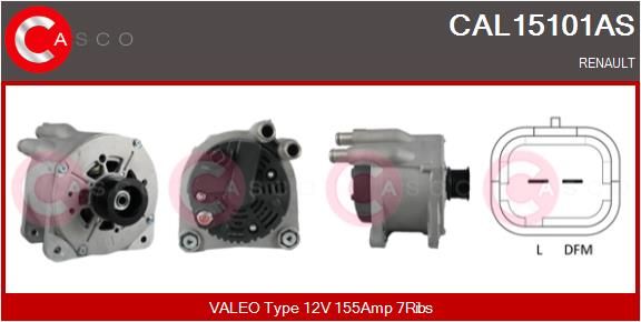 CAL15101AS CASCO Генератор