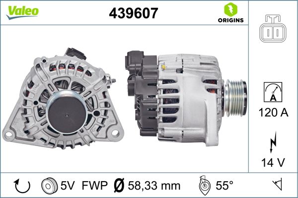 439607 VALEO Генератор